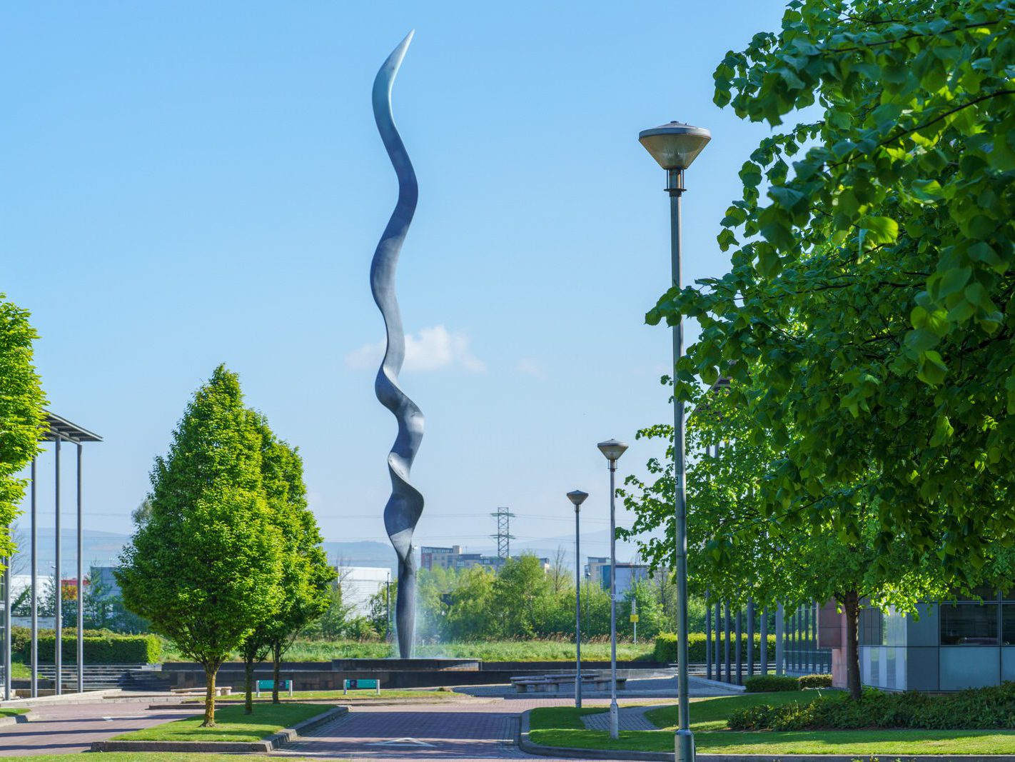 WAVE BY ANGELA CONNER [AN IMPRESSIVE EXAMPLE OF PUBLIC ART IN PARK WEST DUBLIN]-244135-1