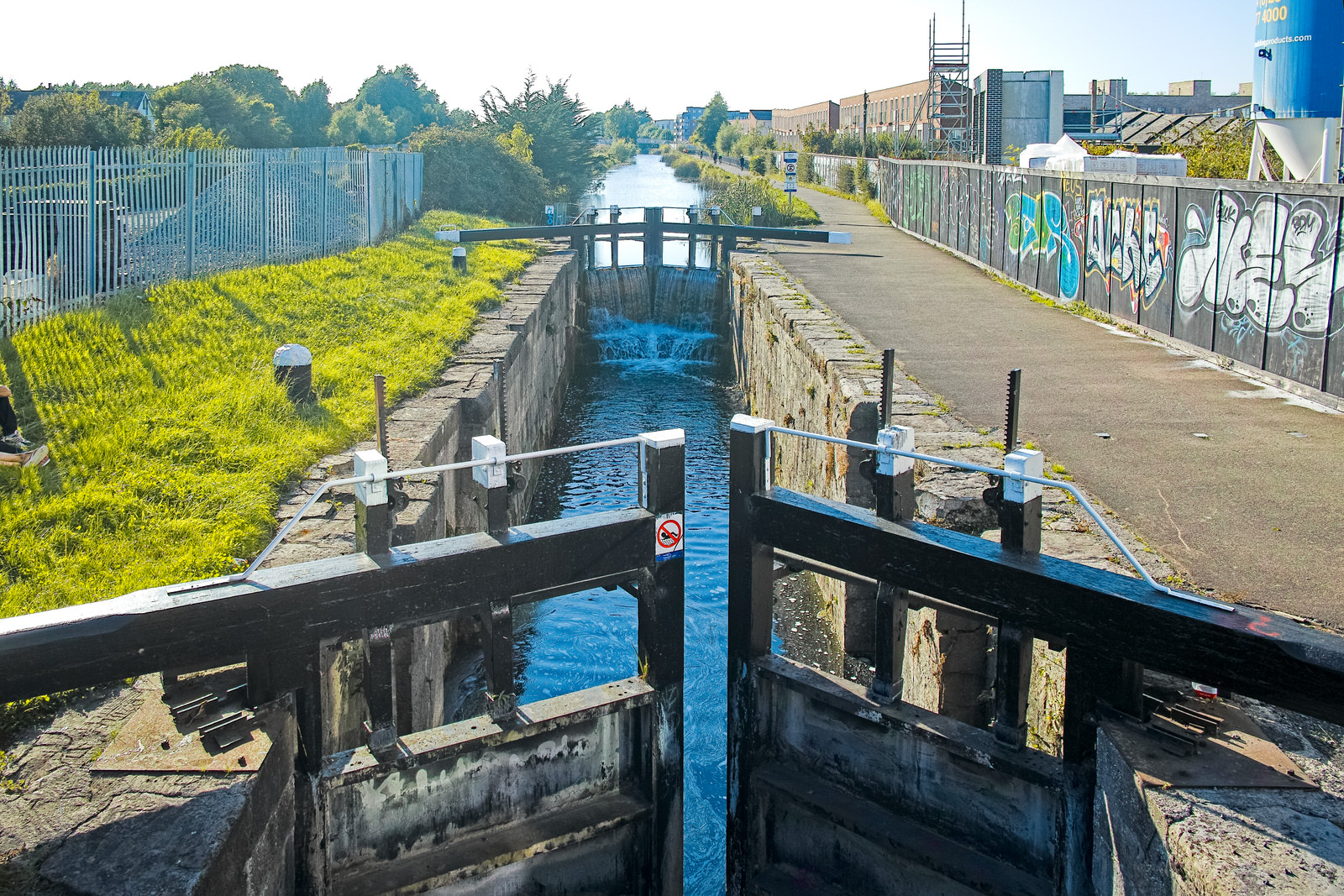  THE 8TH LOCK ON THE ROYAL CANAL [AND NEARBY] 009 