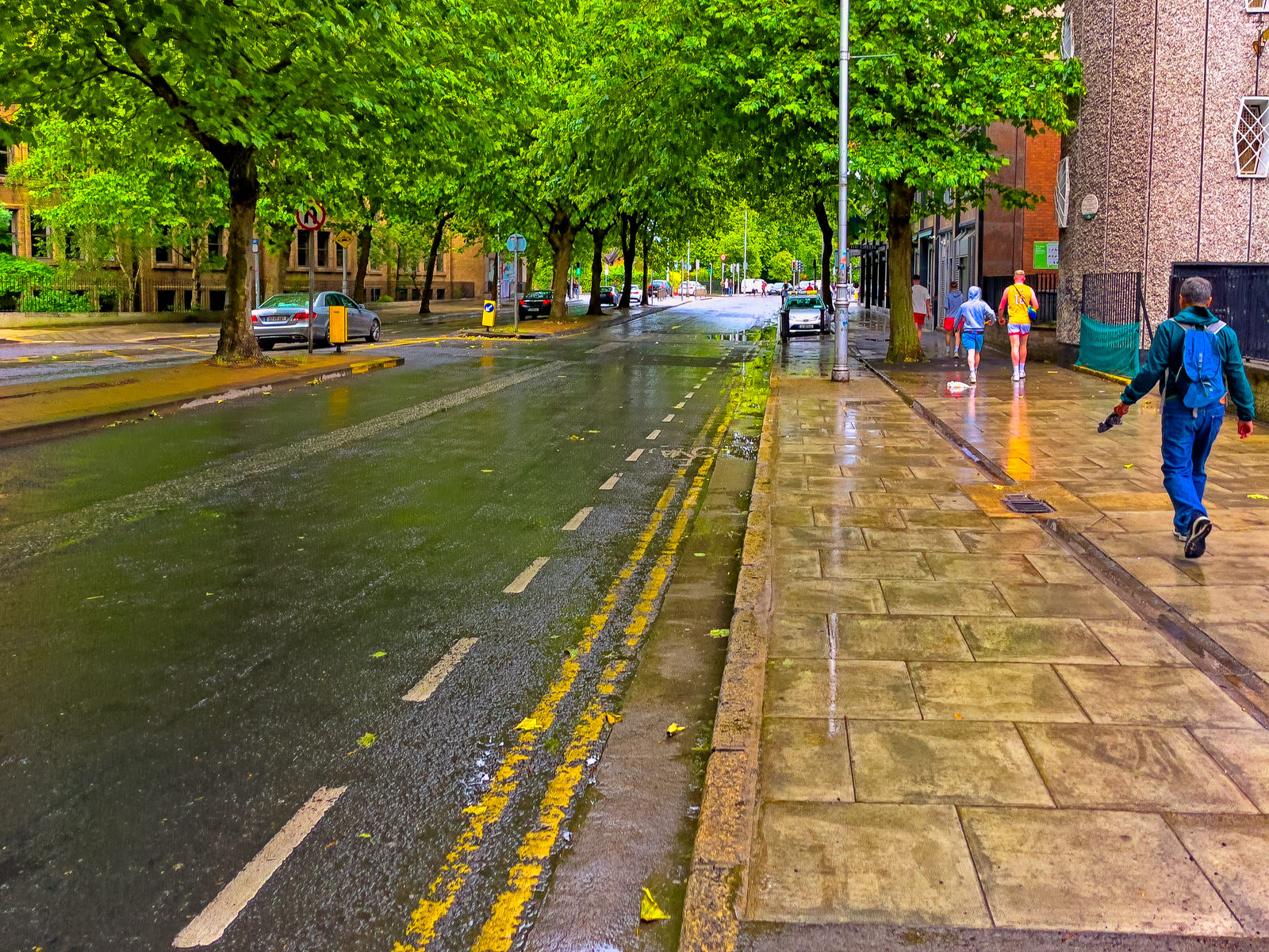 CUFFE STREET [ON A REALLY WET DAY]-243999-1