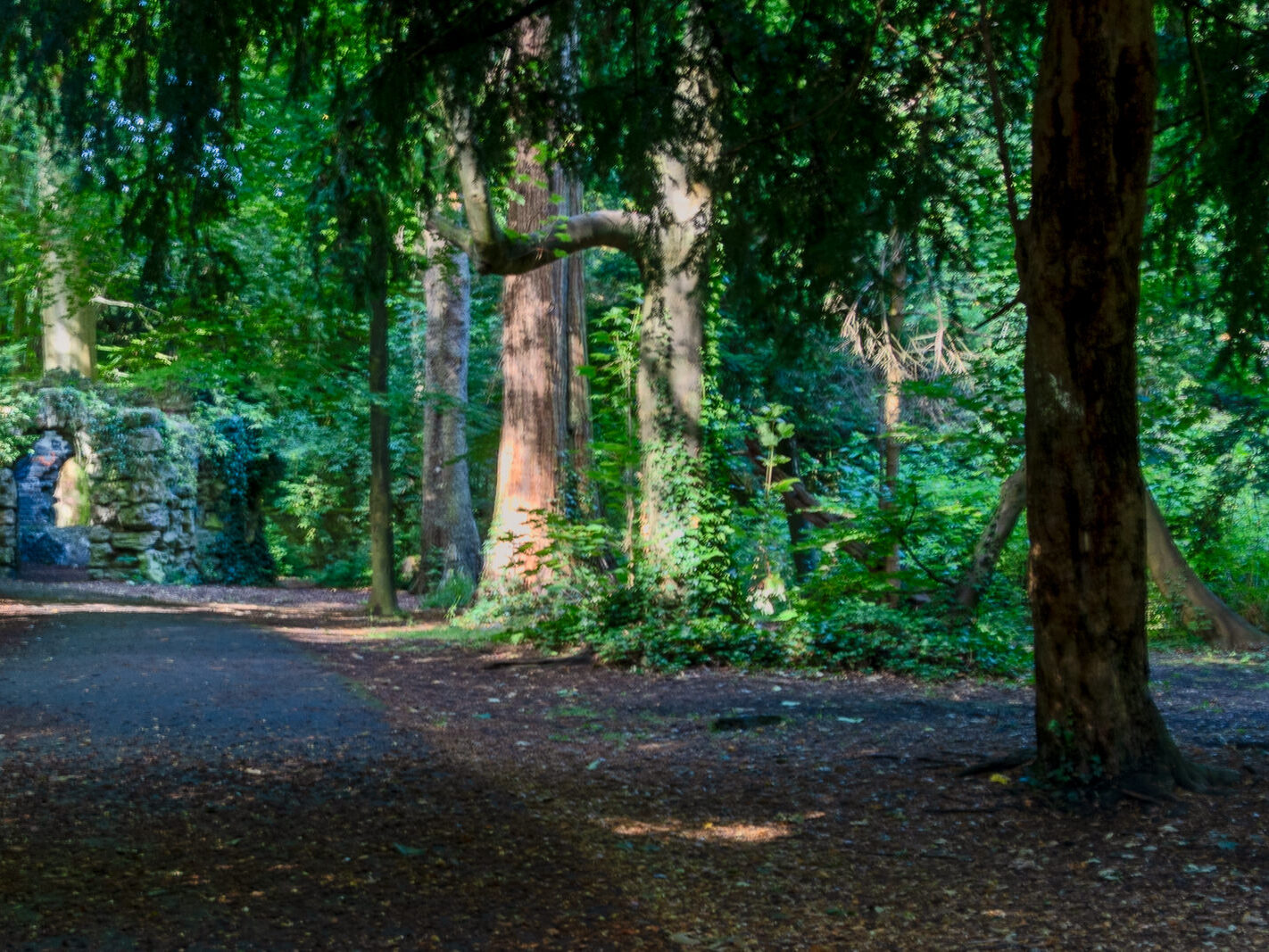 THE SHELL HOUSE [A OLD FOLLY AT BUSHY PARK]-243808-1