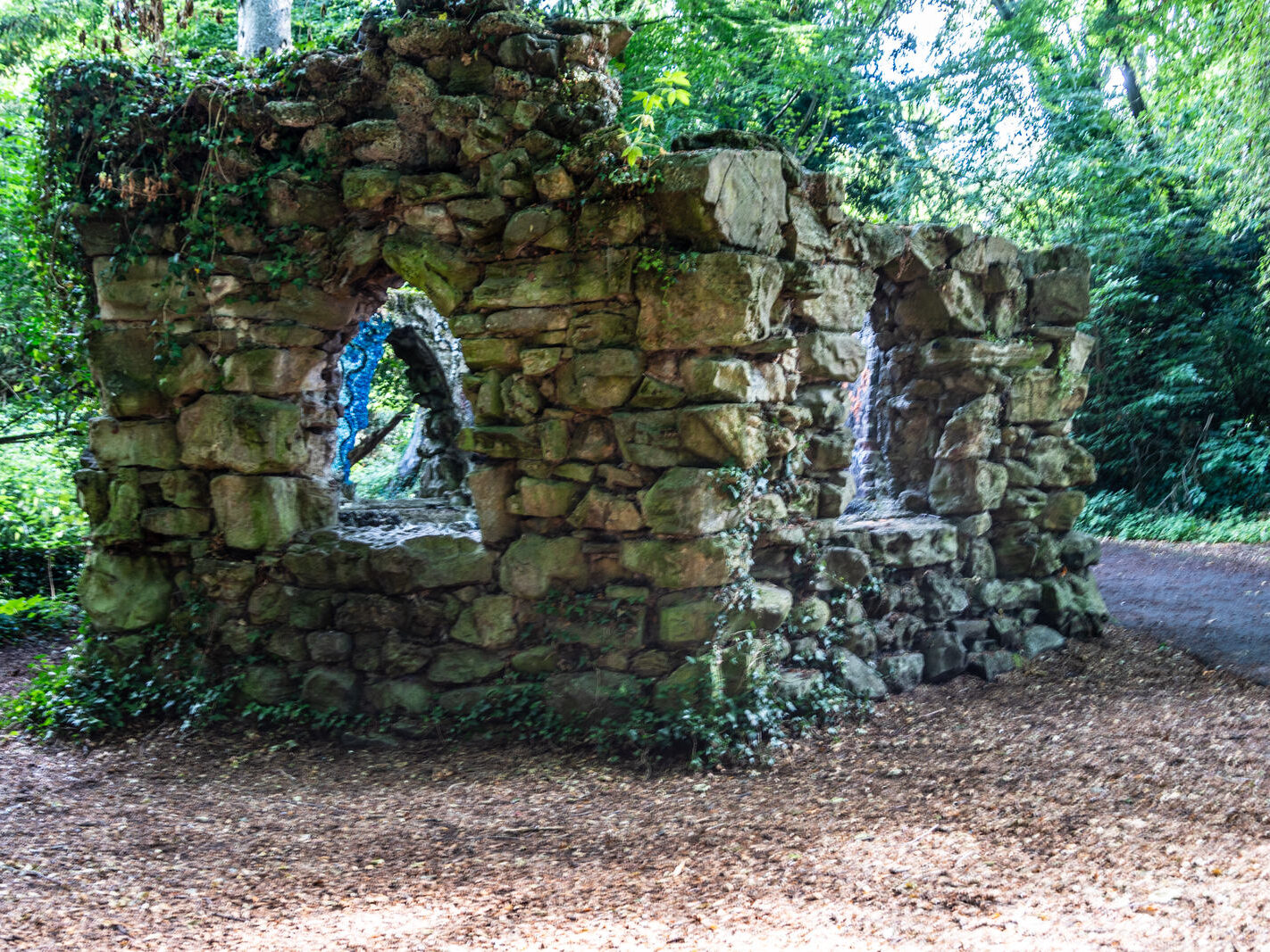 THE SHELL HOUSE [A OLD FOLLY AT BUSHY PARK]-243821-1