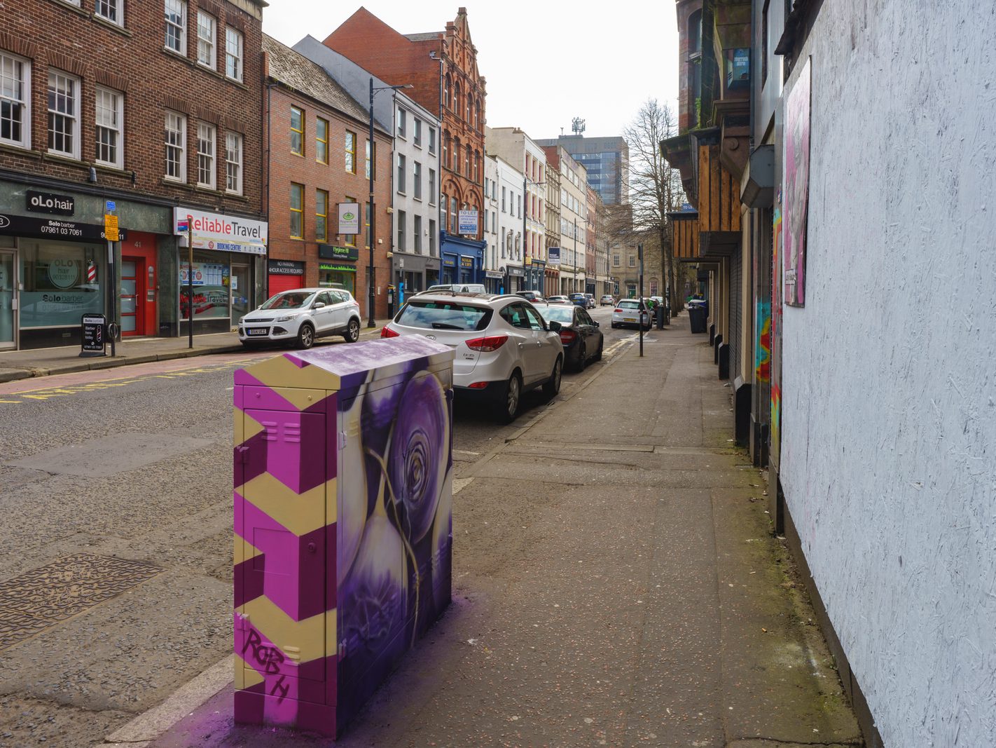 URBAN DEPRESSION AND SOME URBAN EXPRESSION ON DONEGALL STREET IN BELFAST 003