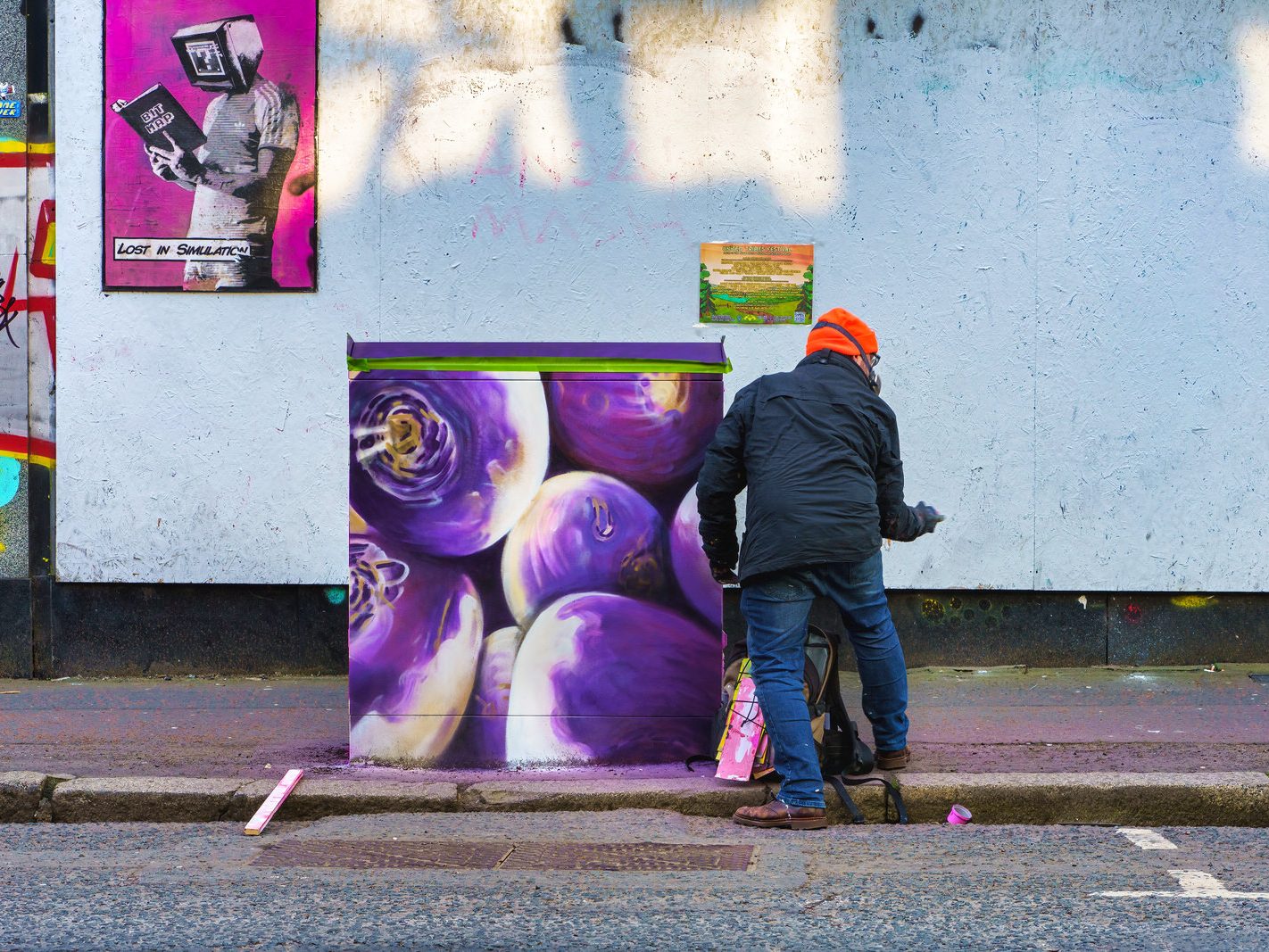 URBAN DEPRESSION AND SOME URBAN EXPRESSION ON DONEGALL STREET IN BELFAST 028