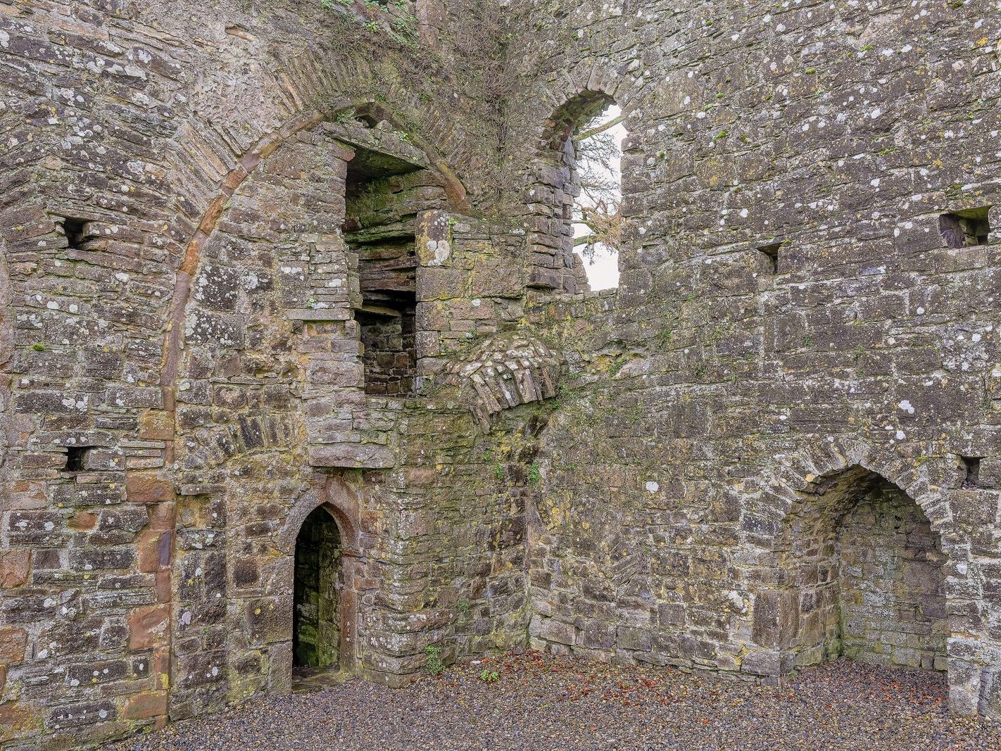 BECTIVE ABBEY WHICH I VISITED LAST CHRISTMAS [THERE WERE NO OTHER VISITORS AS IT WAS A VERY WET DAY]--225236-1