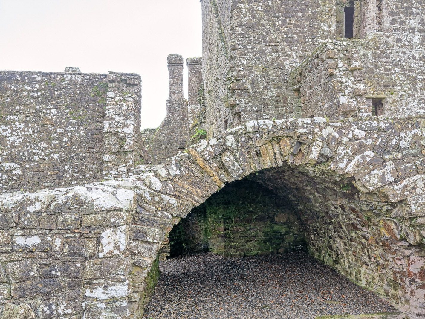BECTIVE ABBEY WHICH I VISITED LAST CHRISTMAS [THERE WERE NO OTHER VISITORS AS IT WAS A VERY WET DAY]--225250-1