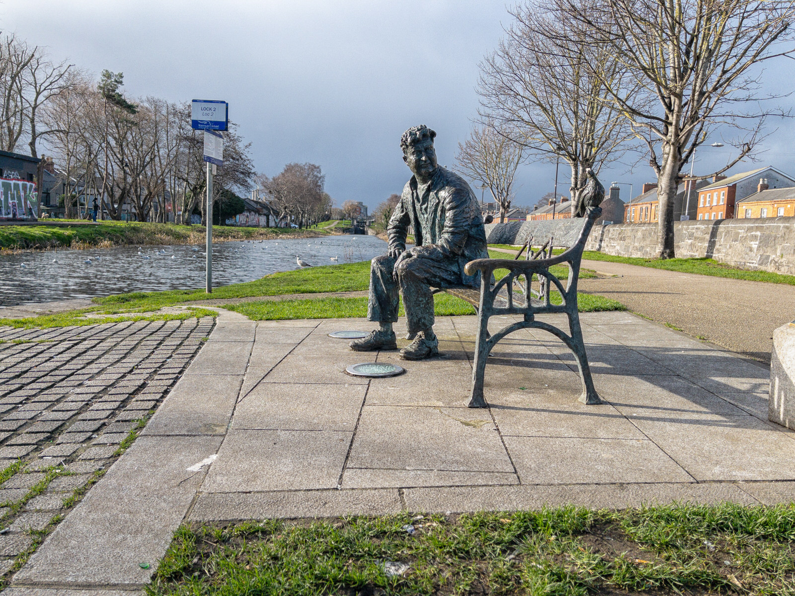 BRENDAN BEHAN AT BINNS BRIDGE