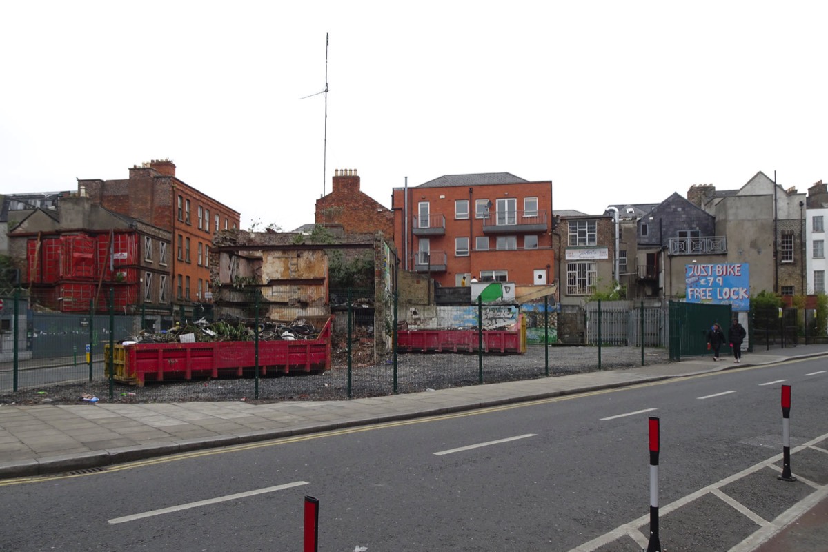 THE BIKE YARD HAS DISAPPEARED