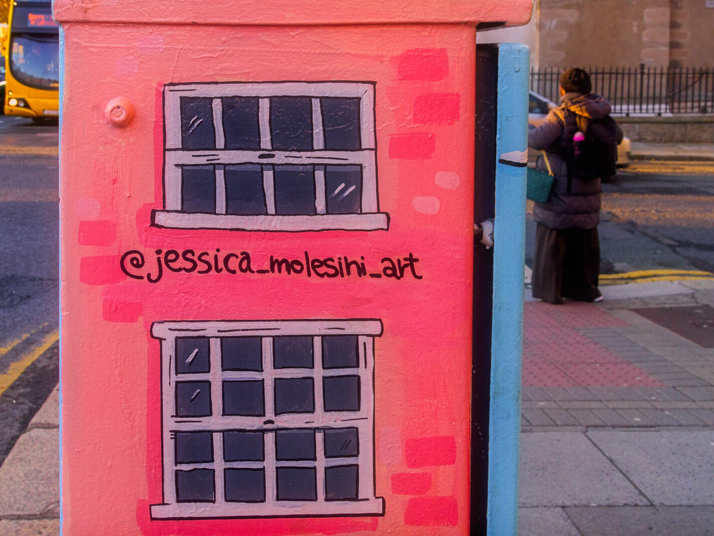 JESSICA MOLESINI - TO LIVE OR TO EXIST [PAINT-A-BOX STREET AT HOLLES STREET]-244790-1