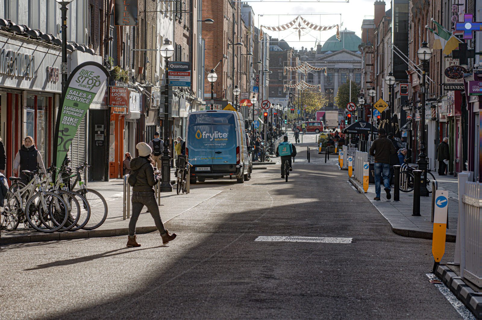 YOU MIGHT NOTICE THE CHRISTMAS DECORATIONS ON CAPEL STREET 011