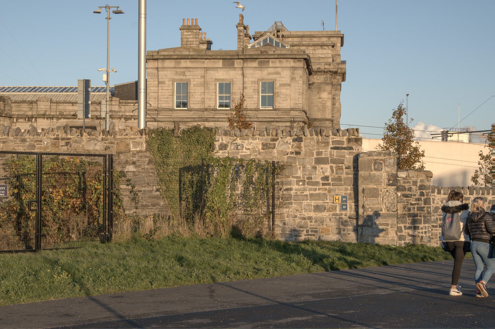 A SUNNY BUT VERY COLD DAY AT THE GRANGEGORMAN UNIVERSITY CAMPUS 053