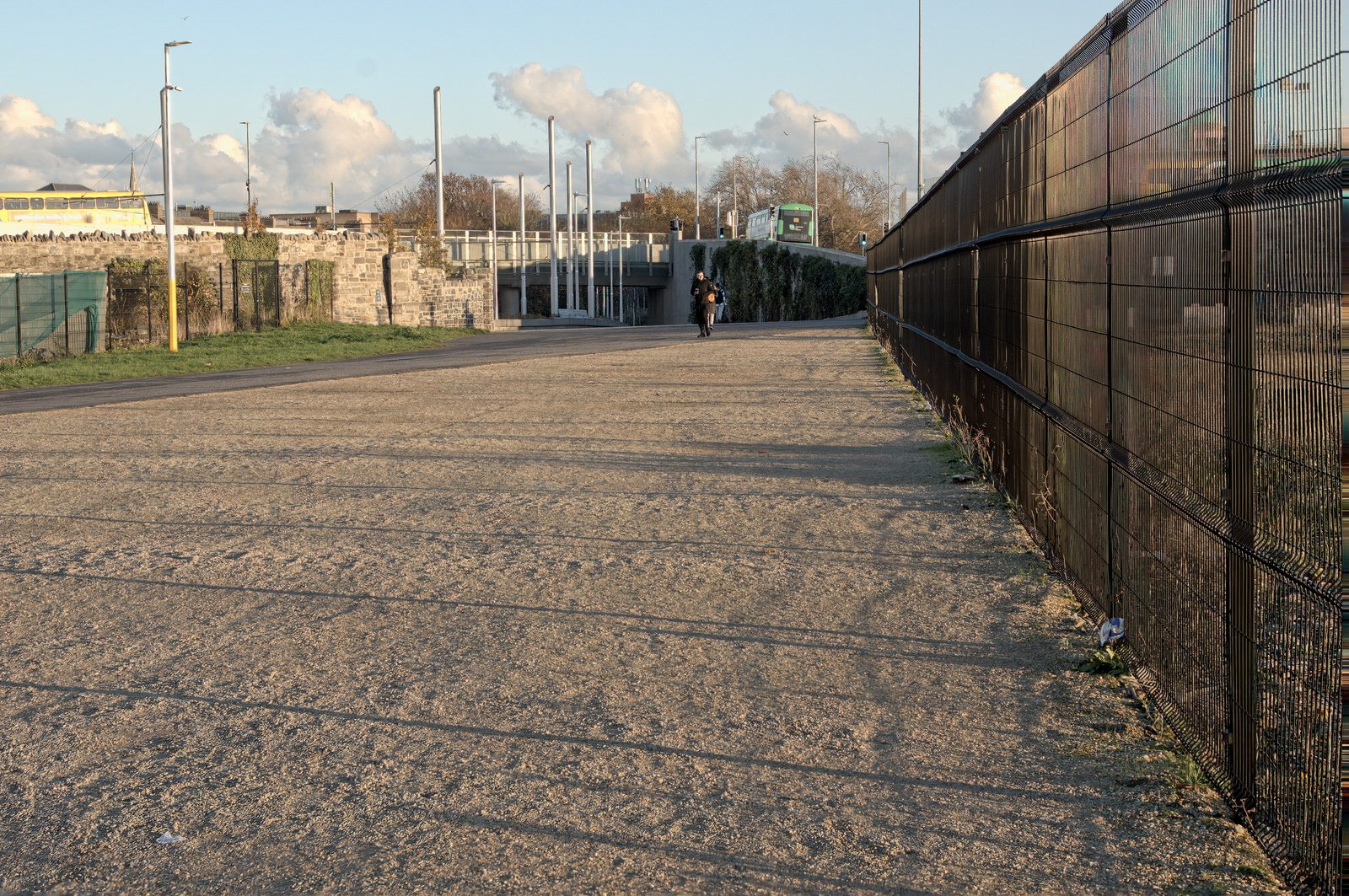 A SUNNY BUT VERY COLD DAY AT THE GRANGEGORMAN UNIVERSITY CAMPUS 045