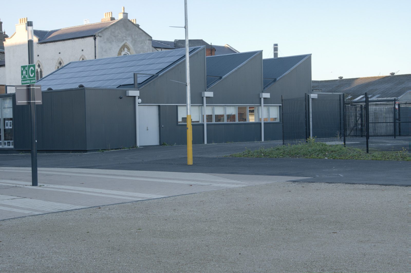 A SUNNY BUT VERY COLD DAY AT THE GRANGEGORMAN UNIVERSITY CAMPUS 046