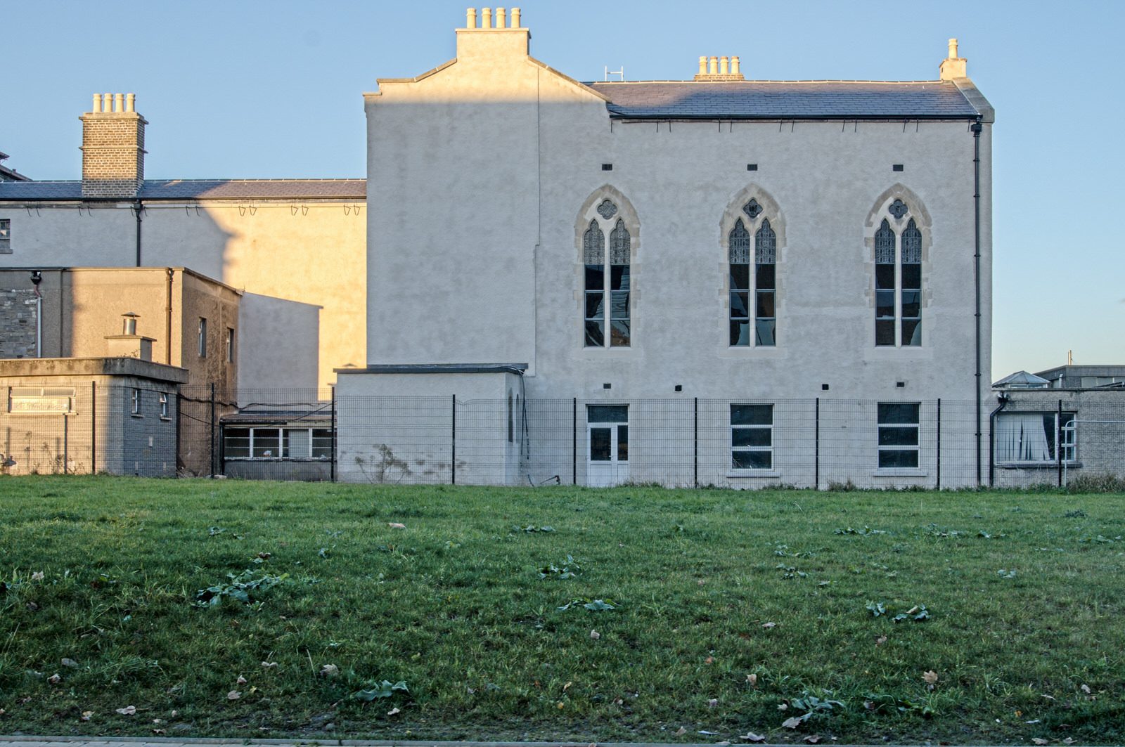 A SUNNY BUT VERY COLD DAY AT THE GRANGEGORMAN UNIVERSITY CAMPUS 034