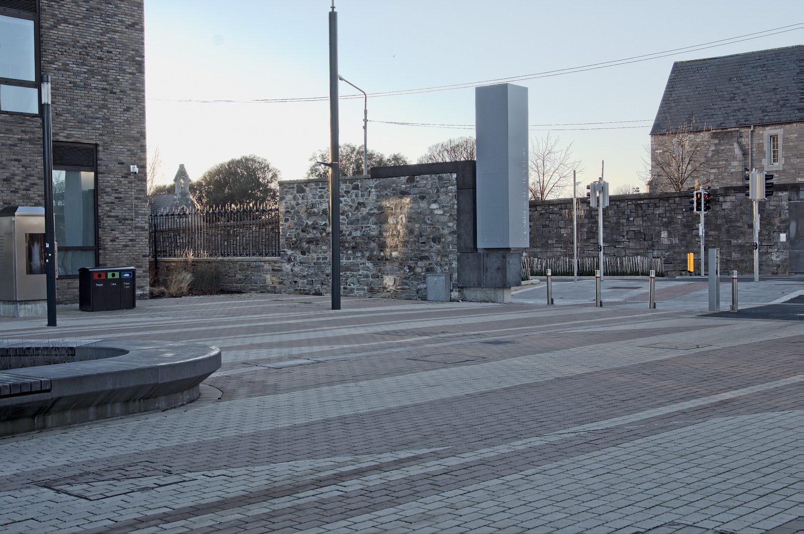 A SUNNY BUT VERY COLD DAY AT THE GRANGEGORMAN UNIVERSITY CAMPUS 036