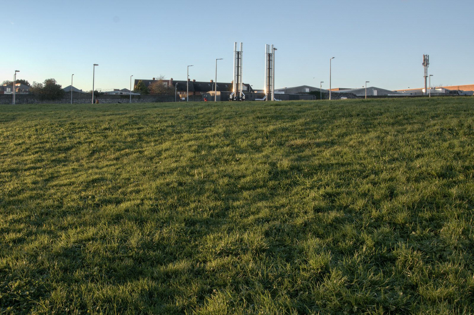 A SUNNY BUT VERY COLD DAY AT THE GRANGEGORMAN UNIVERSITY CAMPUS 012