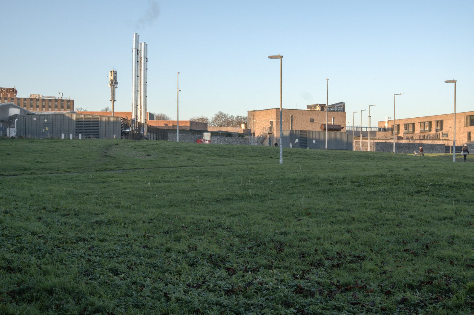 A SUNNY BUT VERY COLD DAY AT THE GRANGEGORMAN UNIVERSITY CAMPUS 002