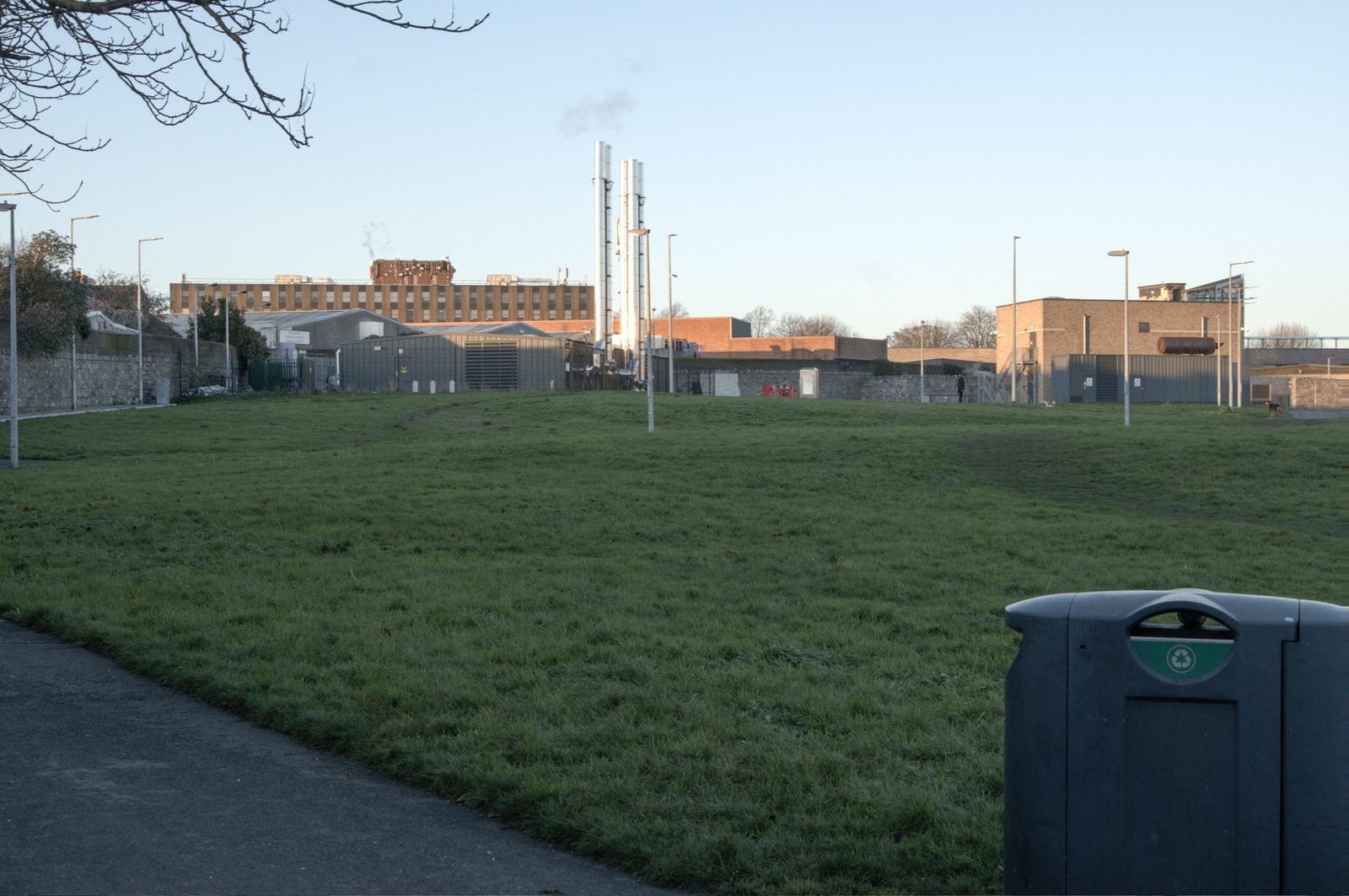 A SUNNY BUT VERY COLD DAY AT THE GRANGEGORMAN UNIVERSITY CAMPUS 004