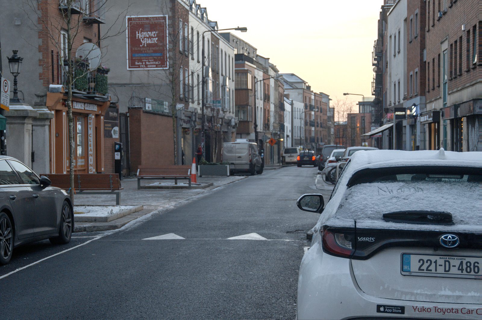 ROAD AND FOOTPATHS WERE SLIPPY BECAUSE OF ICE 013