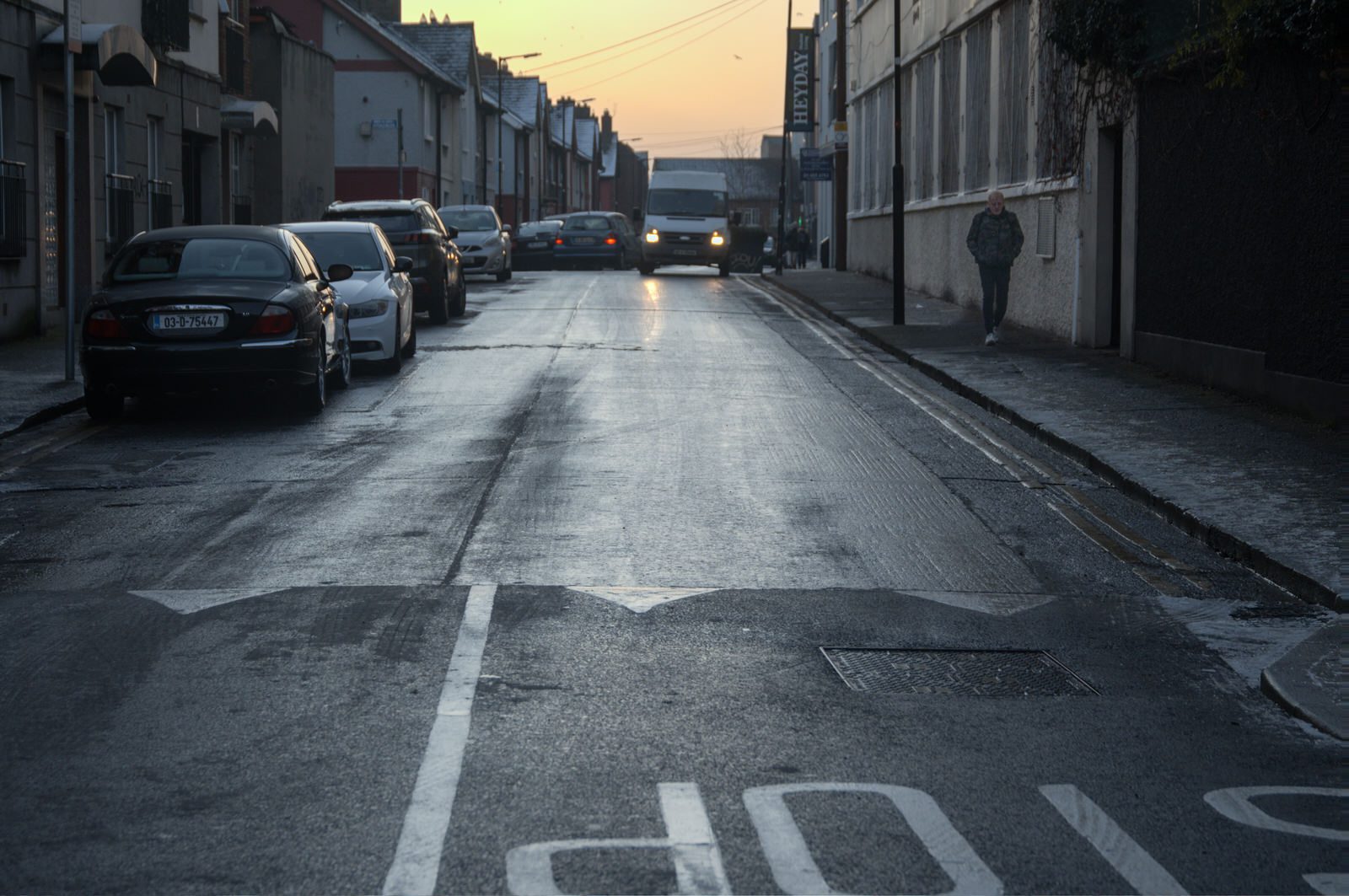 ROAD AND FOOTPATHS WERE SLIPPY BECAUSE OF ICE 021