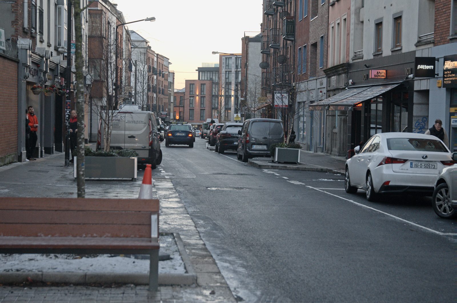 ROAD AND FOOTPATHS WERE SLIPPY BECAUSE OF ICE 020