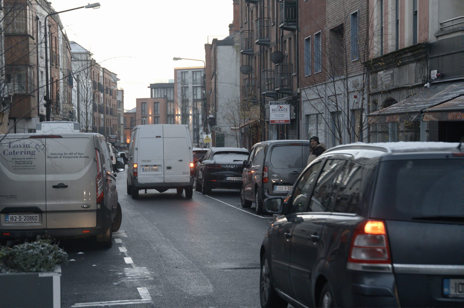 ROAD AND FOOTPATHS WERE SLIPPY BECAUSE OF ICE 018