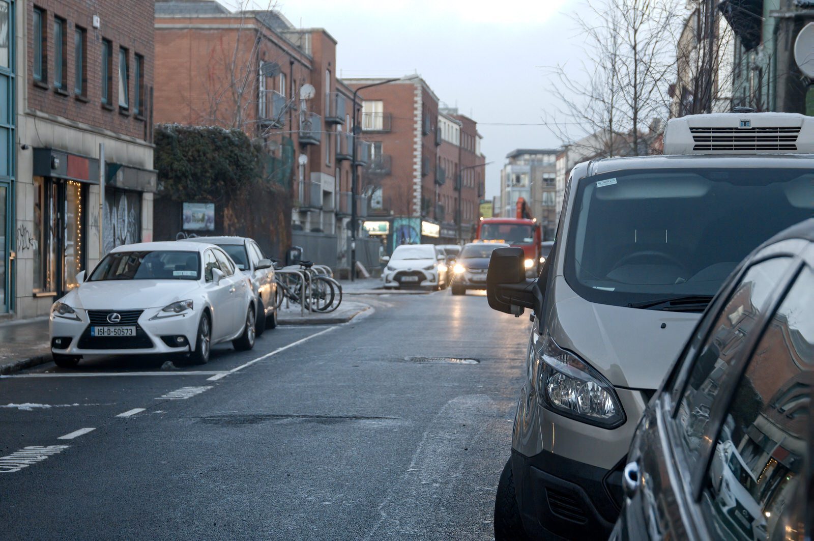 ROAD AND FOOTPATHS WERE SLIPPY BECAUSE OF ICE 023