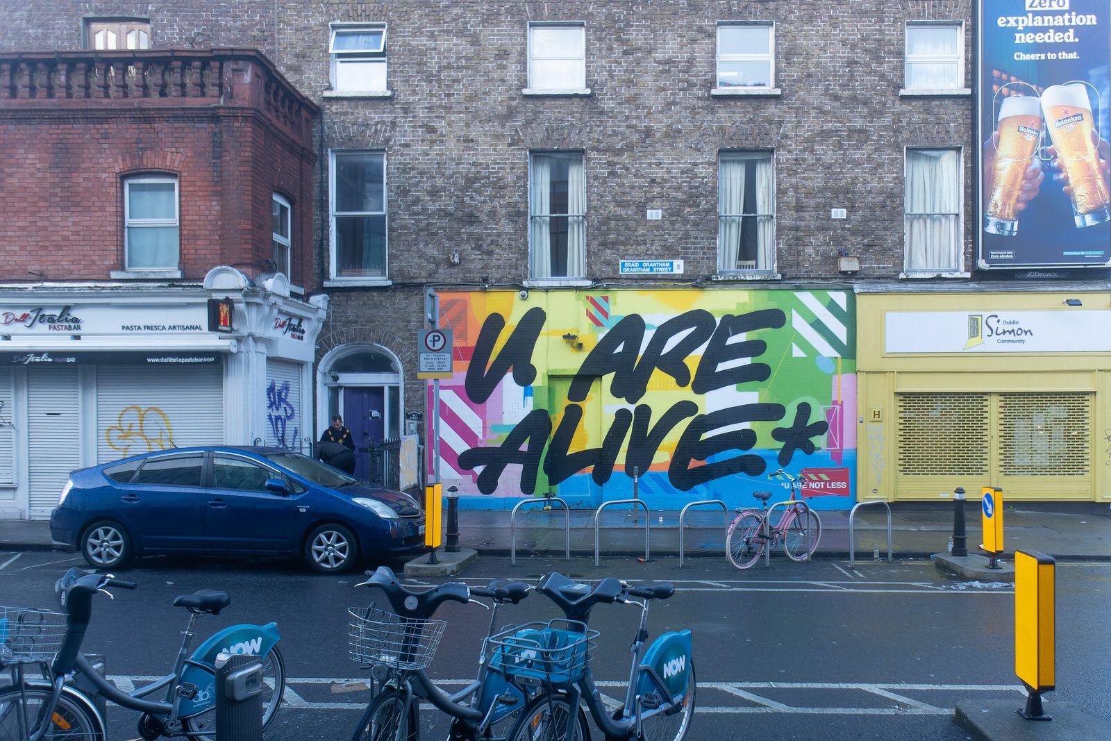 U ARE ALIVE - DUBLIN STREET ART  001