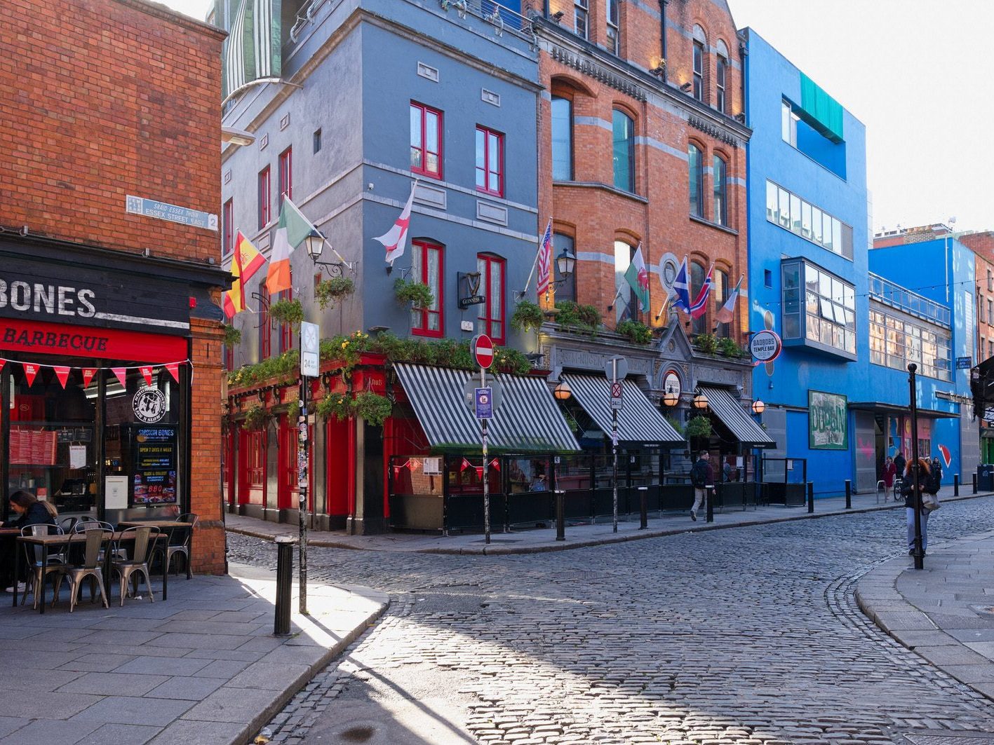 ESSEX STREET AND NEARBY AND THE ELEPHANT STORY [TEMPLE BAR AREA OF DUBLIN] 010
