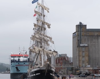  THE BELEM TALL SHIP VISITS CORK  