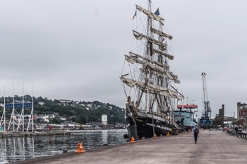  THE BELEM TALL SHIP VISITS CORK  