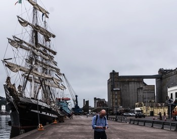  THE BELEM TALL SHIP VISITS CORK  