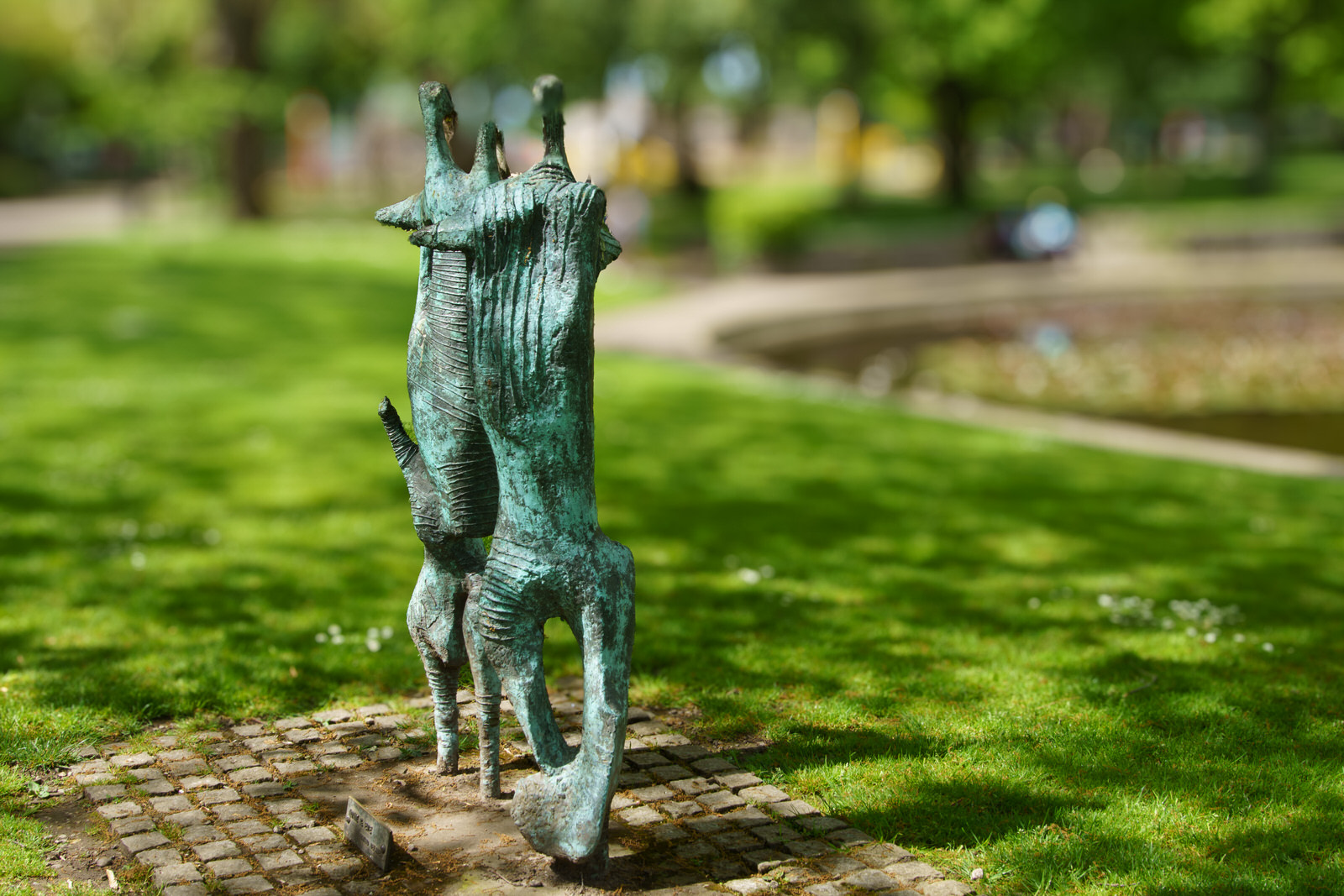 ADAM AND EVE BY EDWARD DELANEY WAS NOT EASY TO PHOTOGRAPH [FITZGERALD PARK IN CORK CITY]
 007