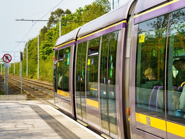 CABRA TRAM STOP MOUNT BERNARD PARK IS AT THIS STOP
