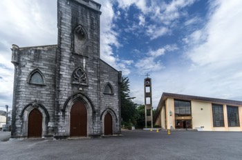  EXTERIOR: SAINT PATRICK'S CHURCH AND HALL - 15mm LENS 