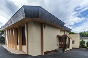  EXTERIOR: SAINT PATRICK'S CHURCH AND HALL - 15mm LENS 