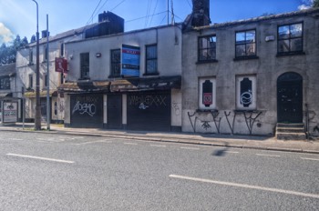  DERELICT BUILDING ON HAROLD'S CROSS ROAD 20 MARCH 2020 