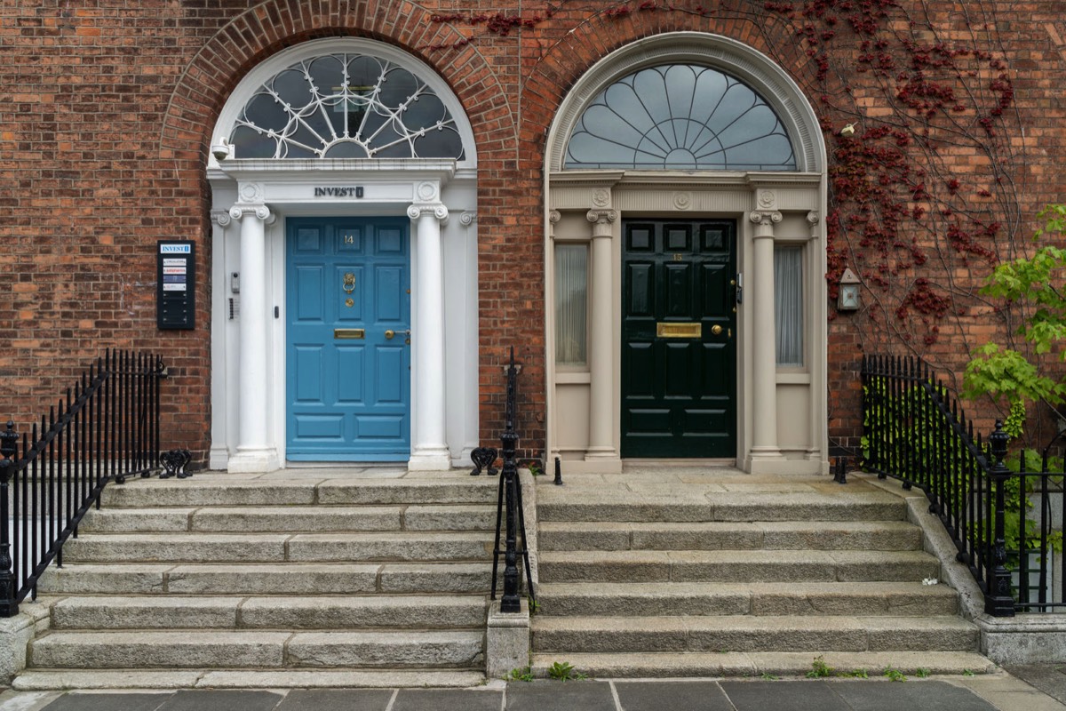 THE DOORS OF DUBLIN - FITZWILLIAM PLACE 010