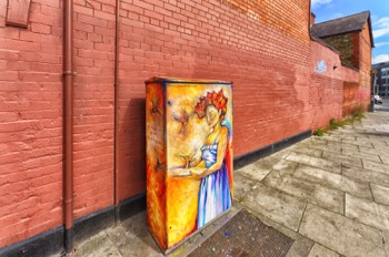  PAINT-A-BOX STREET ART ON NORTH KING STREET PAWEL JASINSKI 