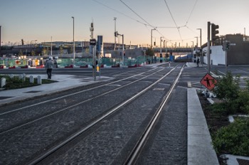  VIDEO - LUAS TRAM STOP AT BROADSTONE 