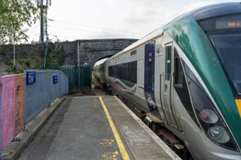  BROOMBRIDGE RAILWAY STATION BESIDE THE LUAS TRAM STOP   