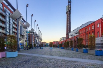  SMITHFIELD JUST BEFORE SUNSET 