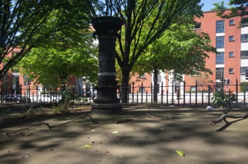  The underground public toilet block at the junction of Kevin Street and New Street was one of a number that were built in the late nineteenth and early twentieth century 