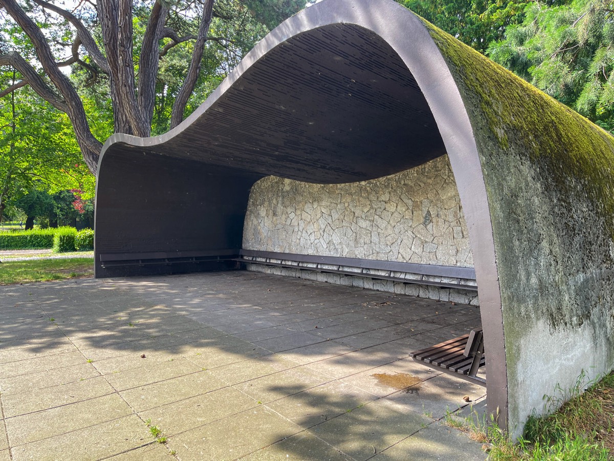 INTERESTING SHELTER IN PHOENIX PARK