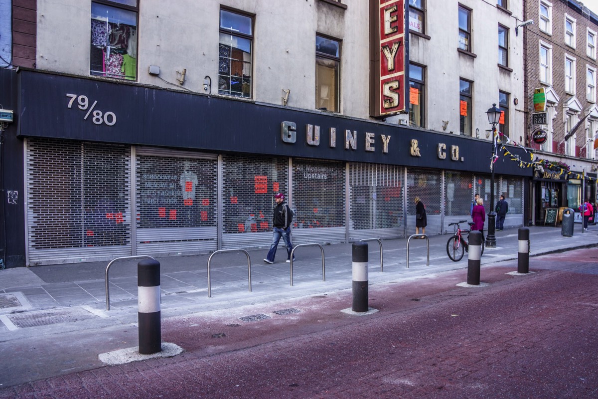 IT WAS A SAD DAY AT CLERYS AND SISTER BUSINESS GUINEYS 001