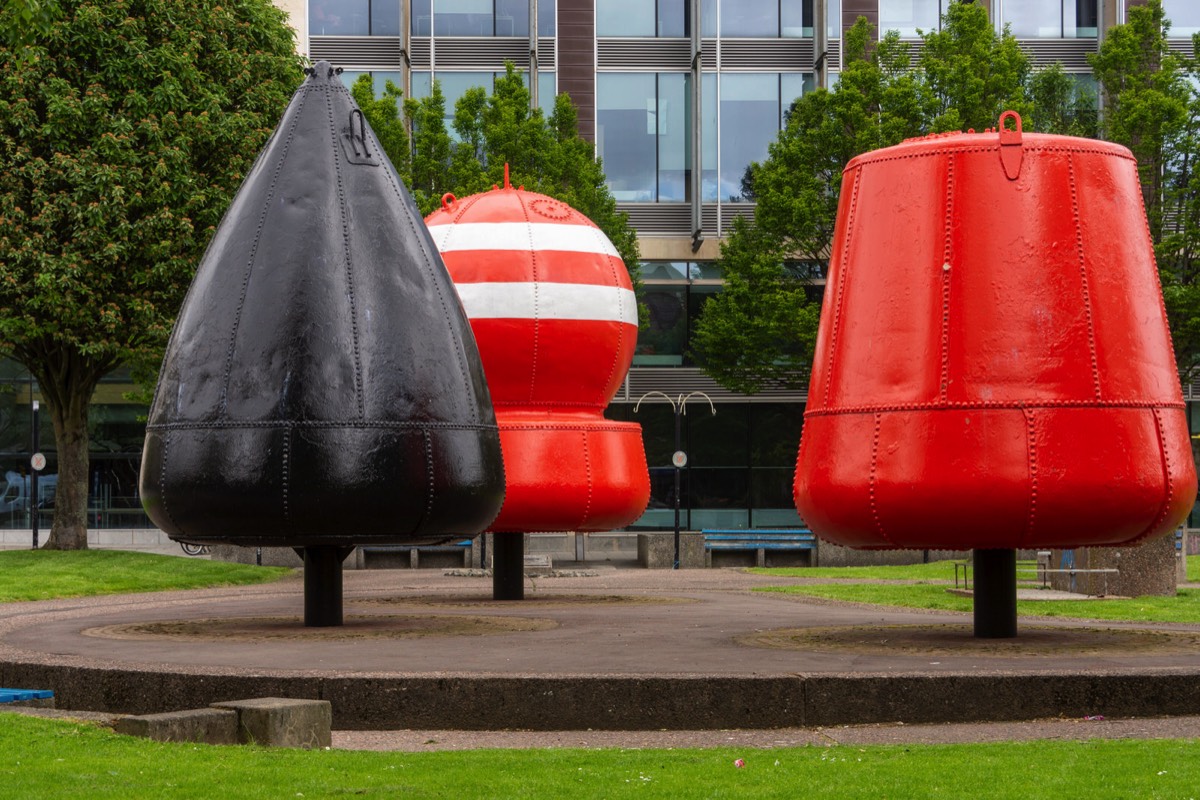THE BELFAST BUOYS AT THEIR ORIGINAL LOCATION - PHOTOGRAPHED MAY 2015 001