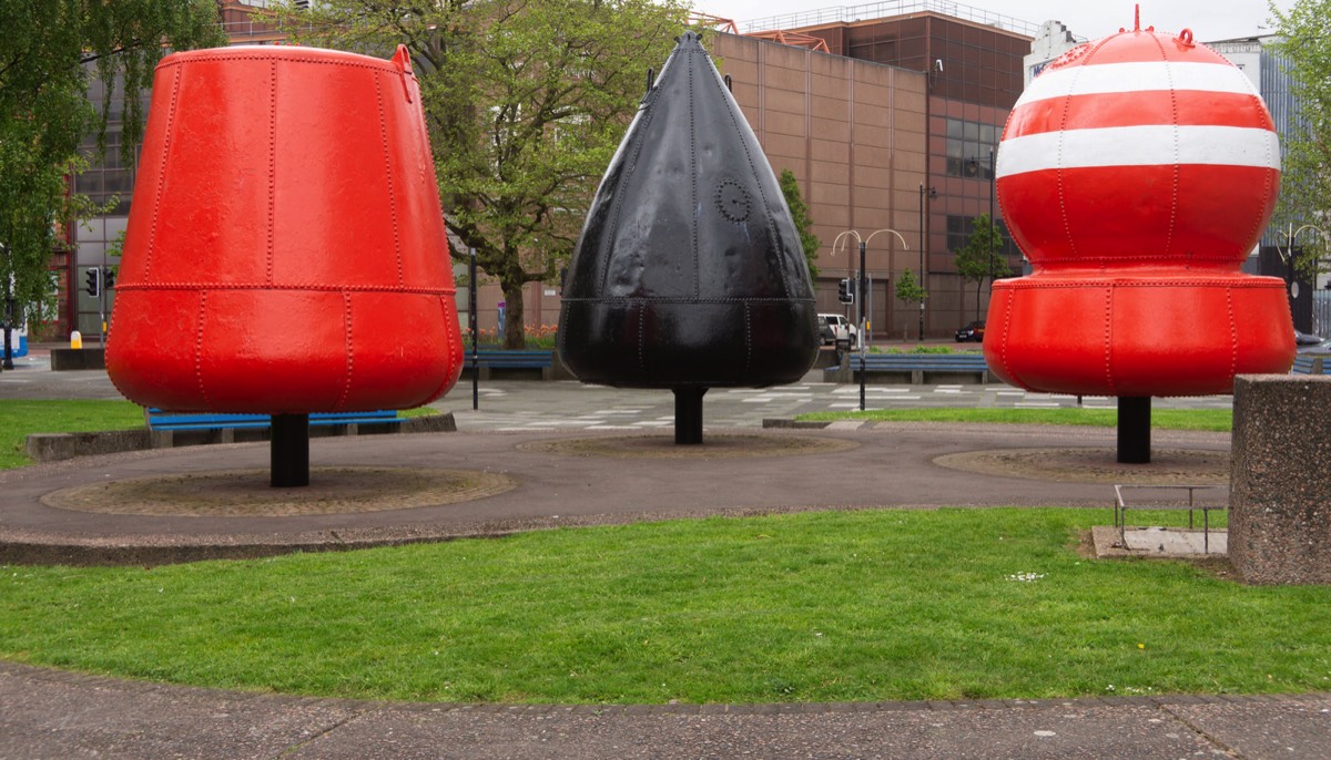 THE BELFAST BUOYS AT THEIR ORIGINAL LOCATION - PHOTOGRAPHED MAY 2015 002
