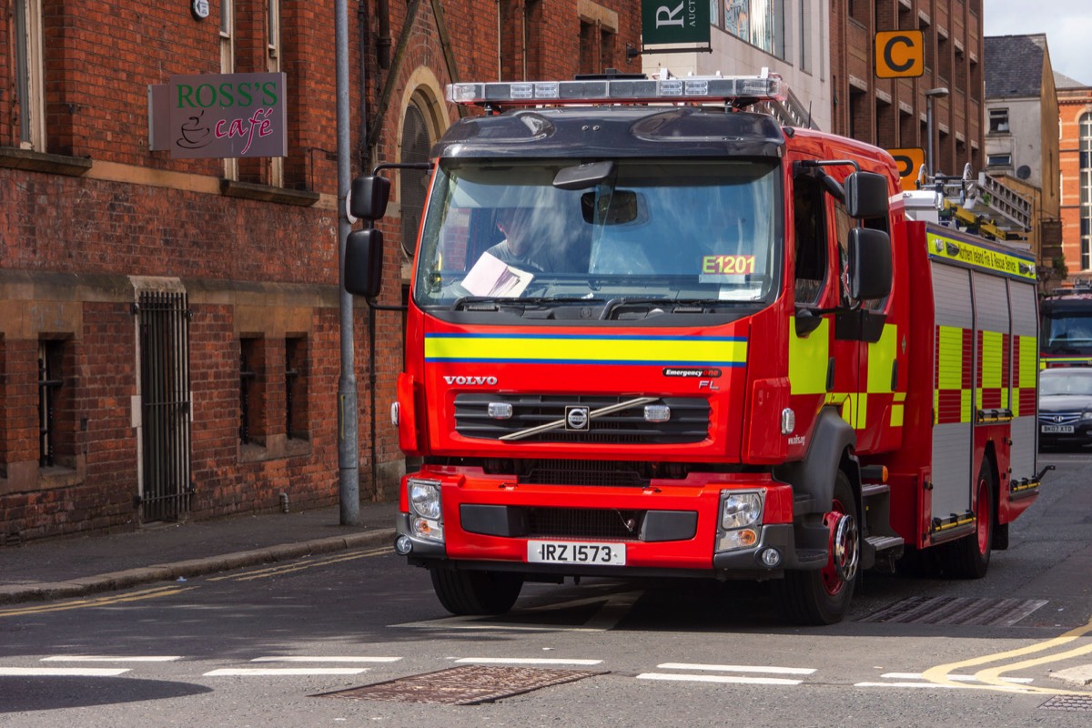 FIRE BRIGADE ON CALL OUT -BELFAST MAY 2015 005