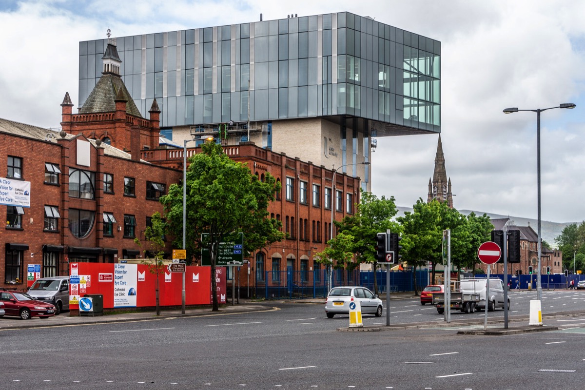 ULSTER UNIVERSITY BELFAST CAMPUS PHOTOGRAPHED MAY 2015 001