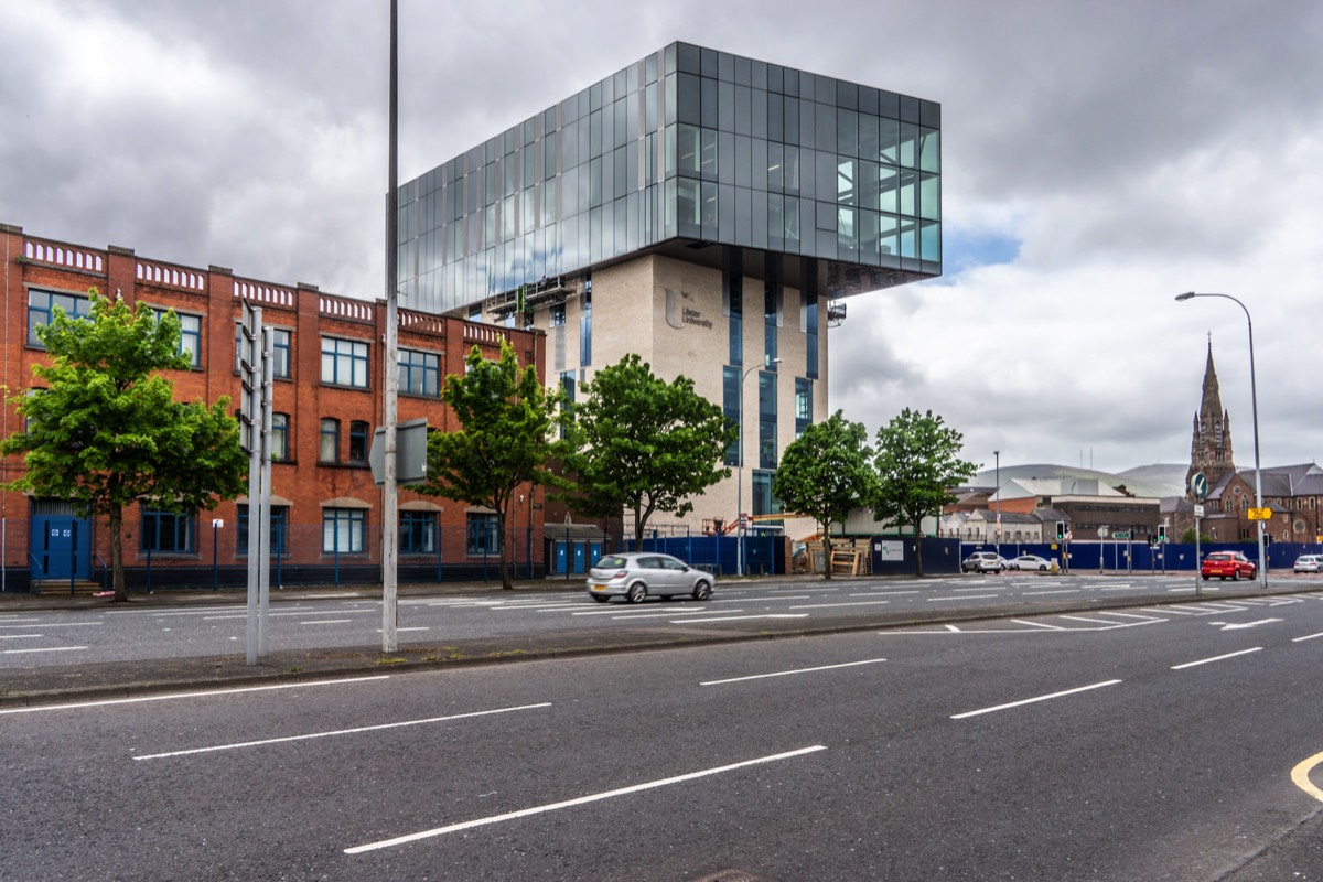 ULSTER UNIVERSITY BELFAST CAMPUS PHOTOGRAPHED MAY 2015 002