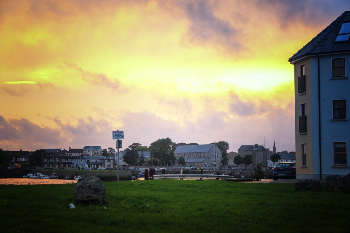 THE CLADDAGH AREA AT SUNSET 002